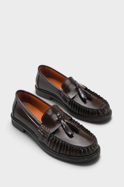 Almira Genuine Leather Women's Loafer Shoes