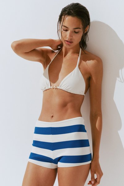 Thin Knitwear Beach Shorts