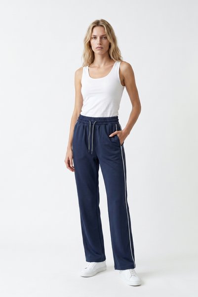 Stripe Detailed Modal Trousers