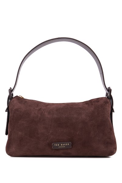 TBFW26FBAG059344 Dark Brown Women's Leather Shoulder Bag