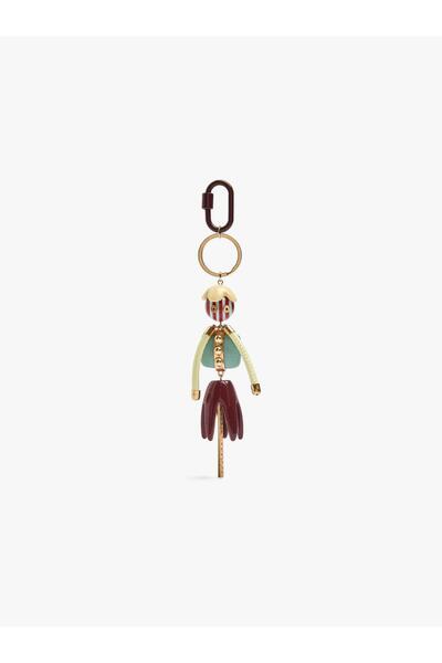 Geometric-Shaped Charm Keychain