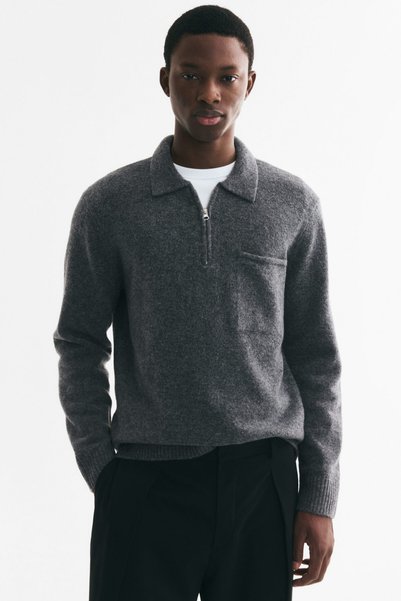 Knit Polo Top Regular Fit