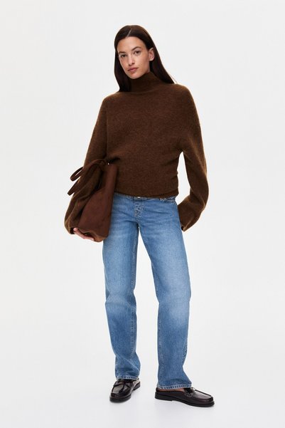 Mama Straight Jeans