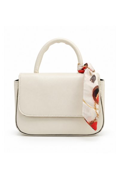Women's Scarf Detailed Handbag
