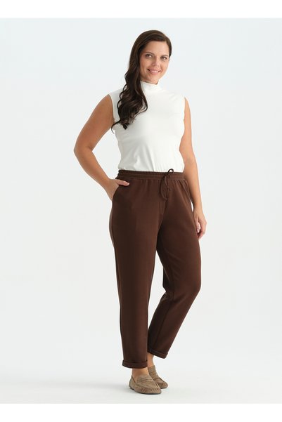 26KSL5699 Women's Coffee-Colored Pants
