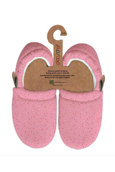 SW2741000007 - Peony Bootie Pink Girls' House Shoes
