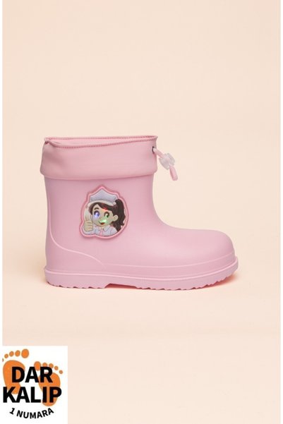 D0530 Children's Fur-Trimmed Light-Up Boots for Everyday Wear