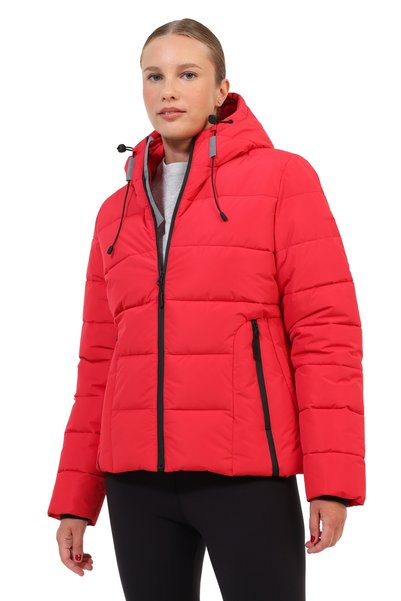Women's Short Coat, Red, WL 2APRESKİ SN31
