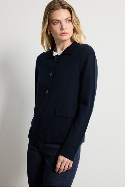 Men's Collar Knitwear Cardigan