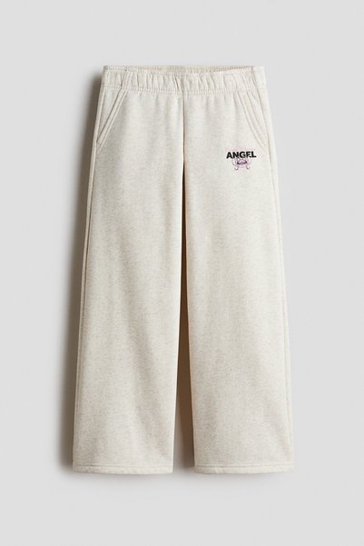 Printed Motif Sweatshirt Jogger Pants