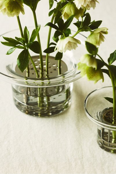 Glass Ikebana Vase
