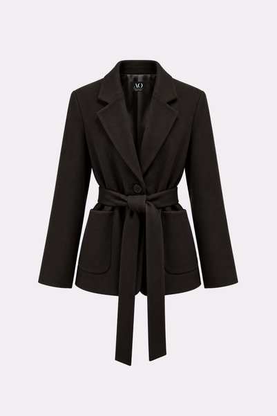 Premium JANELLE Blazer with Pockets, Wool Jacket