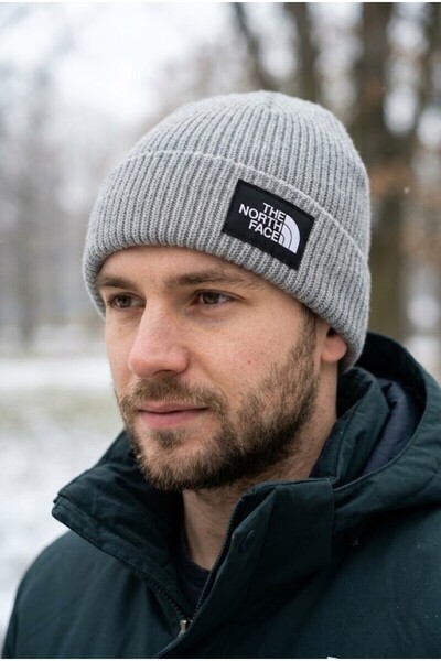 Tnf salty lined beanie, women's and men's winter knitted beanie, warm outdoor acrylic beanie.