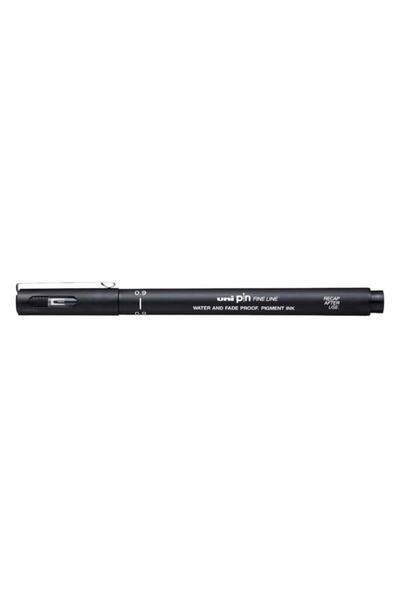 Black Technical Drawing Pen - Pin 0.9