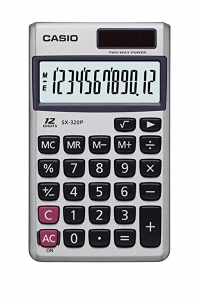 Casio Sx-320p џебен калкулатор со 12 цифри