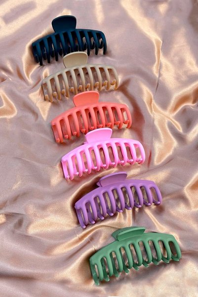 Set of 6 Large Colored Anti-Slip Latch Buckles