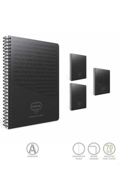 Headline Ruled Notebook A4 80 Sheets