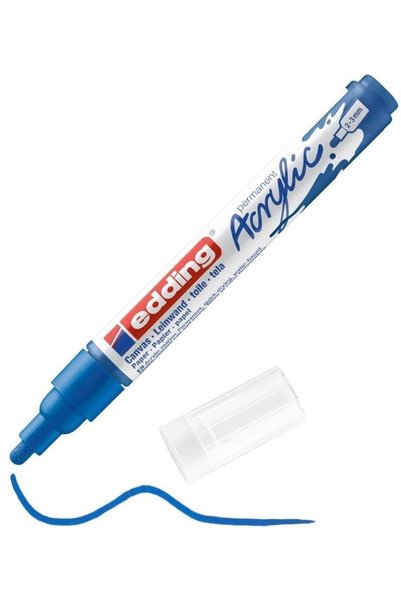5100 Medium Tip Acrylic Marker 2-3 mm Round Tip - Anzer Blue