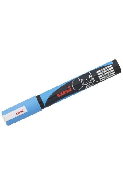 Chalk 1.8-2.5 mm Round Tip Water Based Liquid Chalk Pen A.Blue