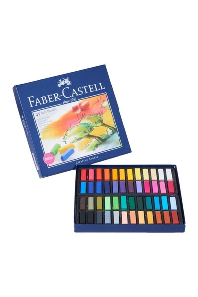 Creative Studio Mini Soft Pastel Chalk 48 Colors Half Size (5175128