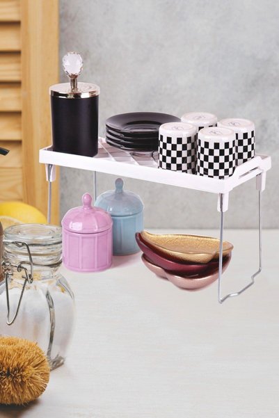 In-Cabinet Shelf Kitchen Table Countertop Organizer