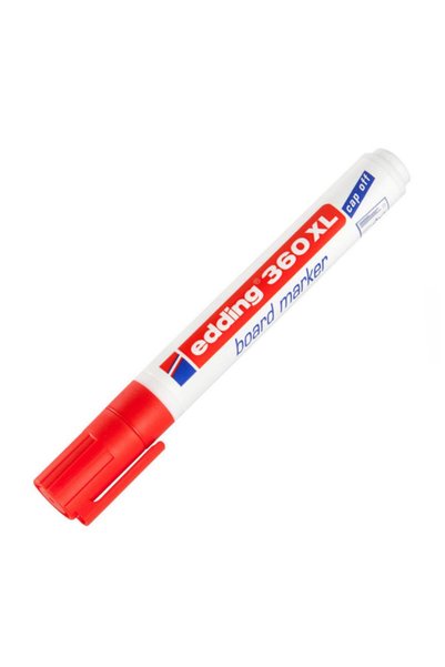 Whiteboard Pen E360Xl Red 10 Pack