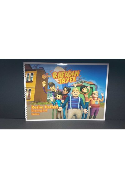 Rafadan Tayfa Desim Notebook 25x35 15 Pages