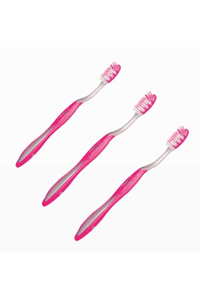 Hl Naturilies четка за заби / розова X 3 парчиња