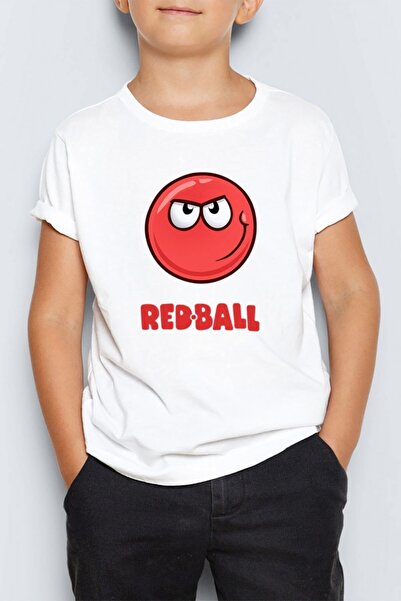 Red Ball 4 Crazy детска маичка со црвена топка Mr-03