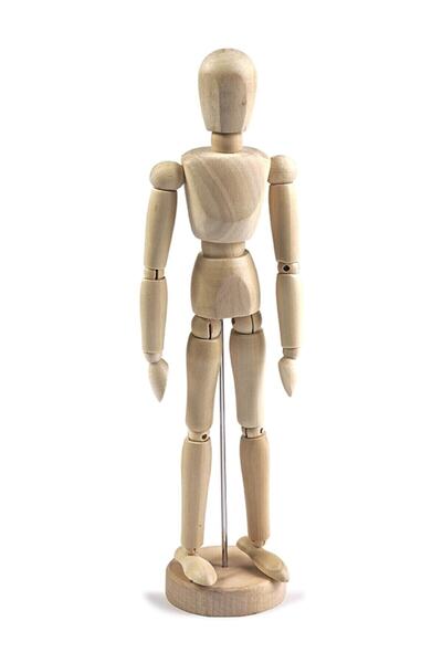 Wooden Model Mannequin 20cm 142523