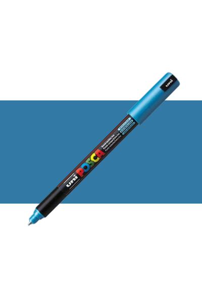 Posca Marker Pen PC-1mr (0.7mm) Metallic Blue
