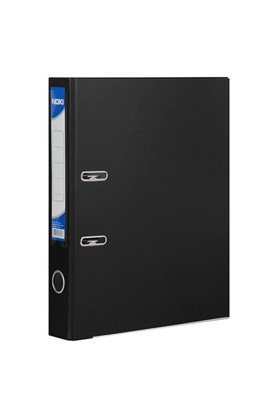 Narrow Plastic Folder Black 1 Piece
