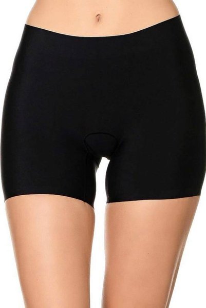 Long Shorts Black High Waist Panties Size: XL