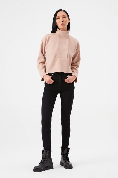 Full Lycra Four Pocket Washed Jeans