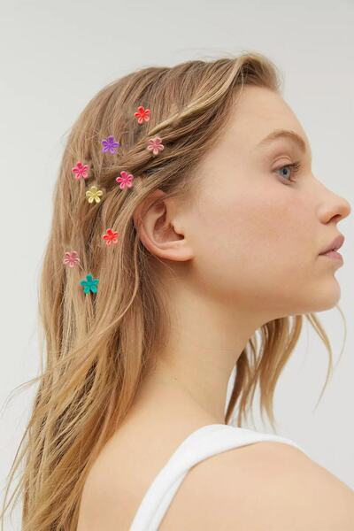 10 Trendy Daisy Latch Buckle Set
