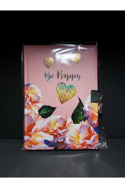 96 Pages Lined Locked Diary Memory Book 14x20 Cm With White Pages