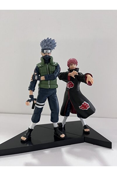 Naruto Shippuden аниме фигура пар Kakashi & Sasori 17 Cm
