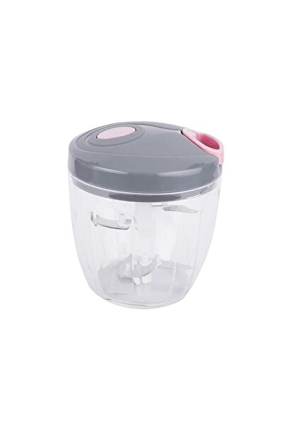 Светло розов сив практичен сецко 900ml