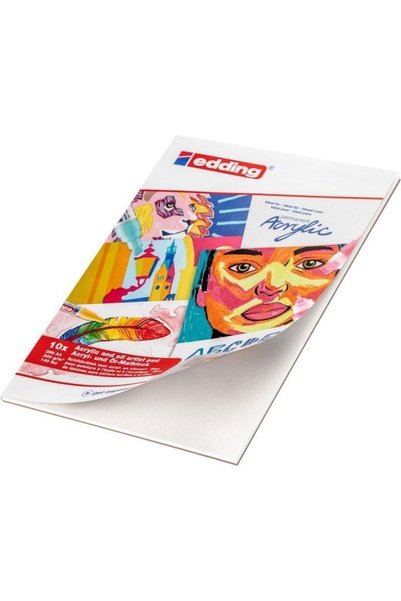 Acrylic And Oil Painting Block 300 Gr A4 10 Yp