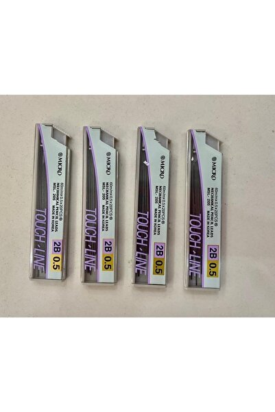 Touch Line 0.5 Mm 2b мина за молив 1 кутија 12 парчиња кутија со запалка