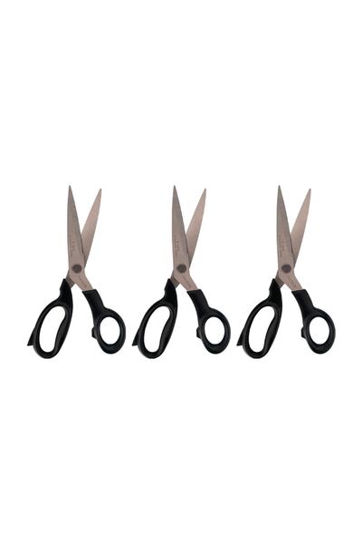 3 парчиња Taksun Gl120 кројачки ножици за ткаенина 23 cm 9 инчи ножици квалитетни оригинални за сечење фармерки Gl120