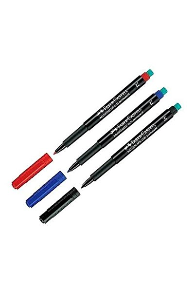 Multimark перманентен маркер за ацетат 1.0(m) 3 бои