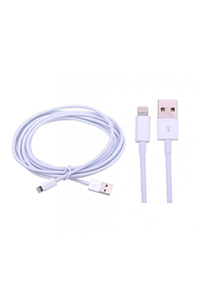 Iphone 6,7,8,x,xs.xr USB кабел за податоци и полнење 3 метри - бел