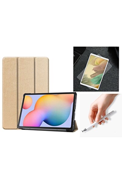 Паметна футрола за таблет компатибилна со Samsung Tab A7 Lite T227, заштитник на екран, пенкало на допир со диск врв