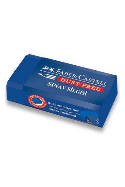 Faber Exam Eraser Large Size (5130187212) Pack of 6