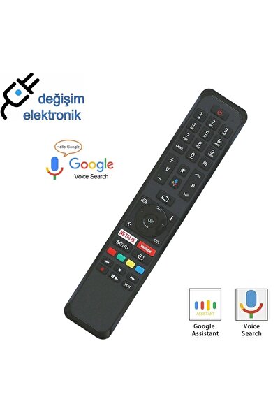 Vestel 65ua9900 Android 4k Led Tv далечински управувач со гласовни команди