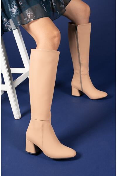 Extra Matte Nude Women's Boots0012815y