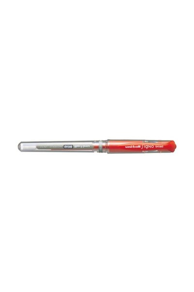 Um-153 Roller Pen Signo Broad Gel Ball Nib Invitation Pen 1.0 Mm Red (12 Pieces Box)