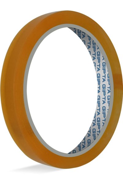 Tape Acrylic Yellow Cellophones Tape 12mm X 66mt (12 Pack) F2590