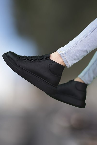 Men's Black Black Boots0012575